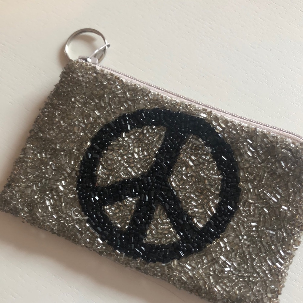 Beaded card case